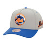Men’s Mitchell & Ness New York Mets Pro Pinch Grey Snapback Cap