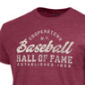 Men’s Champion Baseball Hall of Fame Red Tri-blend T-Shirt