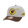 Men’s Mitchell & Ness San Diego Padres Pro Pinch Grey Snapback Cap