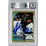 Ken Griffey Jr. and Ichiro Suzuki Dual Autographed Card 2010 Topps Gold # 515 (Beckett)