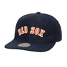 Men’s Mitchell & Ness Boston Red Sox Retro Roots Navy Adjustable Cap