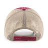 Men’s ‘47 Brand Philadelphia Phillies Trawler Clean Up Marron and White Adjustable Cap