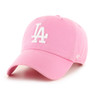 Unisex ’47 Brand Los Angeles Dodgers Pink Clean Up Adjustable Cap