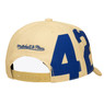 Men’s Mitchell & Ness Jackie Robinson Brooklyn Dodgers Jersey Cut Snapback Cap