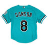 Men’s Mitchell & Ness Andre Dawson Florida Marlins Authentic Replica 1995 Mesh Batting Practice Jersey