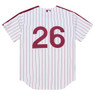Men’s Mitchell & Ness Chase Utley Philadelphia Phillies Authentic Replica 2003 Mesh Batting Practice Jersey