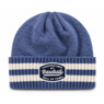 Unisex Baseball Hall of Fame Striped Royal Blue Knit Cap