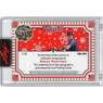 Edgar Martinez Autographed Card 2025 Leaf Metal Hall Marks Green Signatures # HM-EM1 Ltd Ed of 4