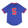 Men’s Indianapolis Clowns Royal Blue Replica Heritage Jersey