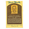 Robin Roberts Autographed Hall of Fame Plaque Postcard (PSA-77)