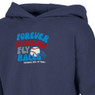 Youth Baseball Hall of Fame Comfort Wash Navy Hooded Sweatshirt