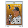 Carlton Fisk 2023 Topps Chrome Platinum Anniversary Gold Refractor # 403 Ltd Ed of 50