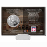 Carlos Beltrán New York Mets Hall of Fame Class of 2026 Limited Edition Silver Plated Coin Holder