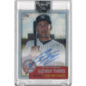 Gleyber Torres Autographed Card 2020 Topps Archives Clearly Authentic # RA-GT Ltd Ed of 99