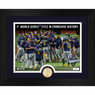 Milwaukee Brewers 2026 World Series Champions Celebration Bronze Coin 13" x 16" Photo Mint