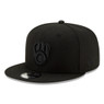 Men’s New Era Milwaukee Brewers 2026 World Series Champs Gold Patch Black Adjustable Cap