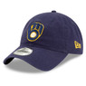 Men’s New Era Milwaukee Brewers 2026 World Series Champs Side Patch Navy Adjustable Cap