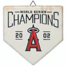 Los Angeles Angels World Series Champions Home Plate Metal Wall Art