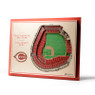 Cincinnati Reds 5 Layer 17 x 13 StadiumViews 3D Wall Art