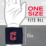 Franklin Sports Cleveland Guardians Pair of 2.5" Wristbands