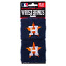 Franklin Sports Houston Astros Pair of 2.5" Wristbands