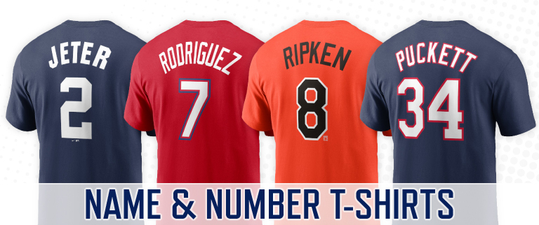 Name & Number Shirts