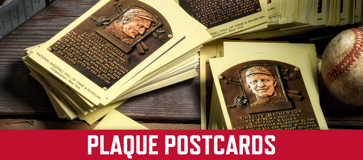 HOF Plaque Postcards