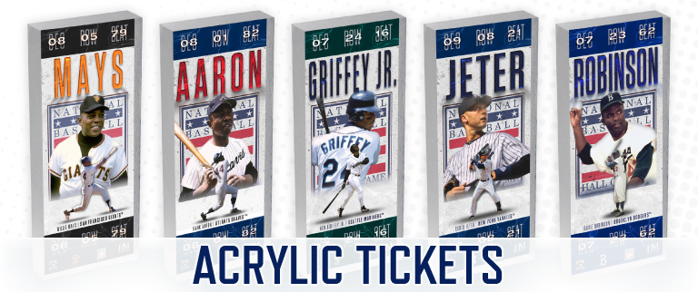 Acrylic Ticket Blocks