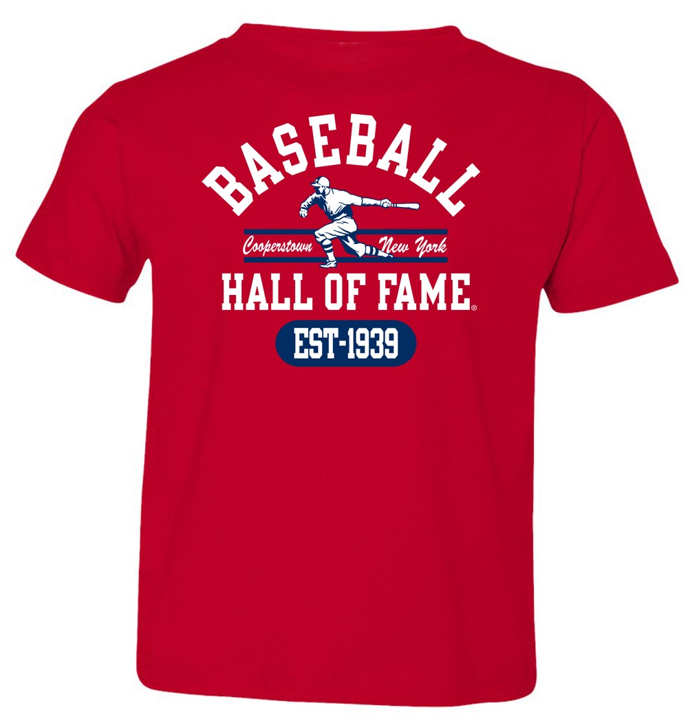 Toddler Baseball Hall of Fame Red State Champ T-Shirt Toddler Baseball Hall of Fame Red State Champ T-Shirt