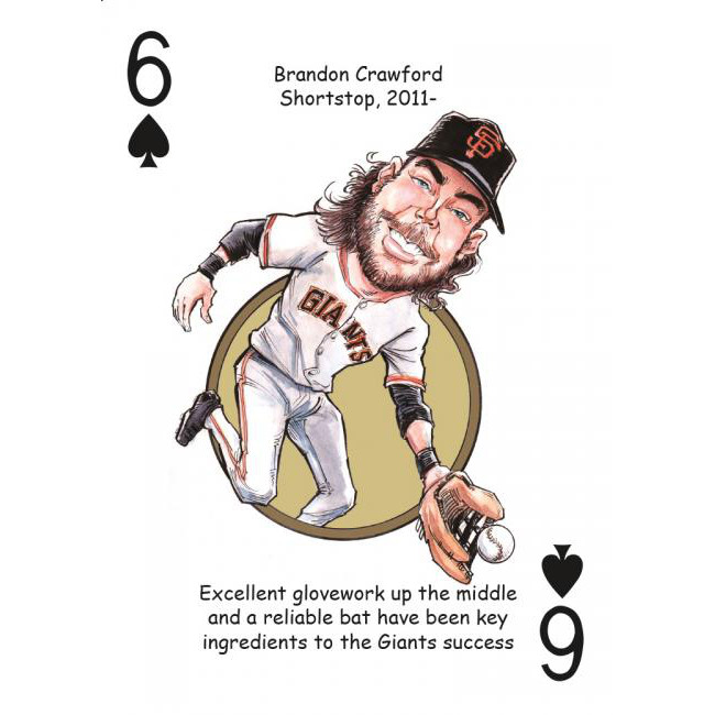 Hero Decks Caricature Playing Cards For San Francisco Giants Fans Hero Decks Caricature Playing Cards For San Francisco Giants Fans