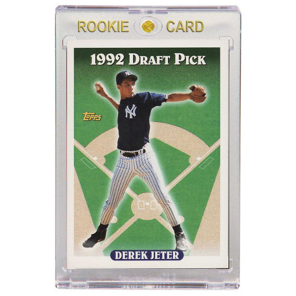 1993 Score Baseball #489 Derek Jeter Rookie Card