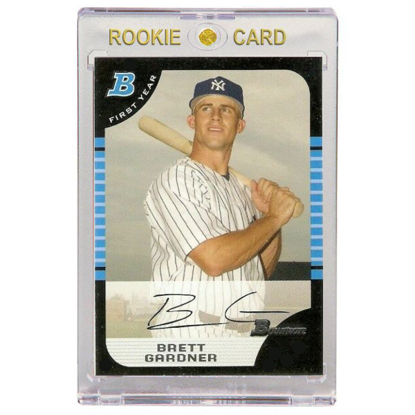 Brett Gardner New York Yankees 2005 Bowman # 85 Rookie Card