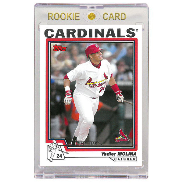 Yadier Molina St. Louis Cardinals 2004 Topps # 324 Rookie Card