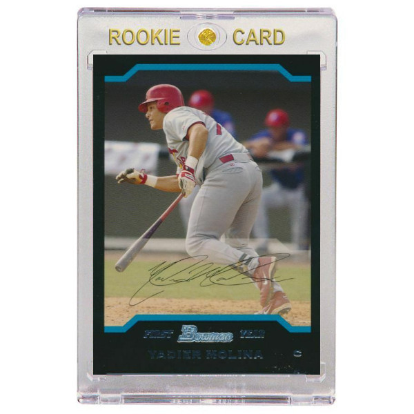 Yadier Molina St. Louis Cardinals 2004 Bowman # 301 Rookie Card