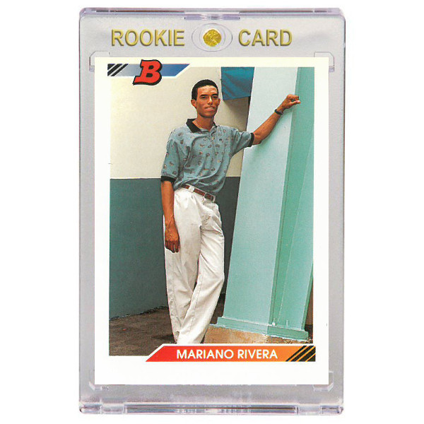 Mariano Rivera New York Yankees 1992 Bowman # 302 Rookie Card Mariano Rivera New York Yankees 1992 Bowman # 302 Rookie Card
