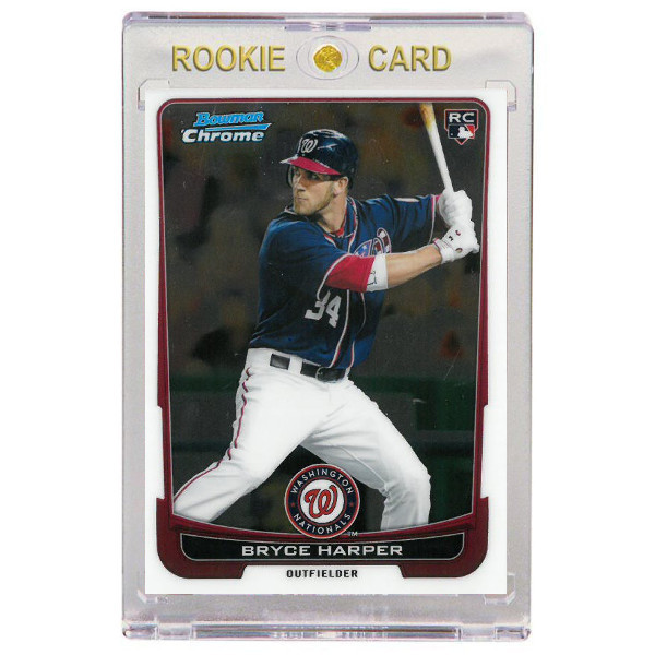 Bryce Harper Washington Nationals 2012 Bowman Chrome # 214 Rookie Card