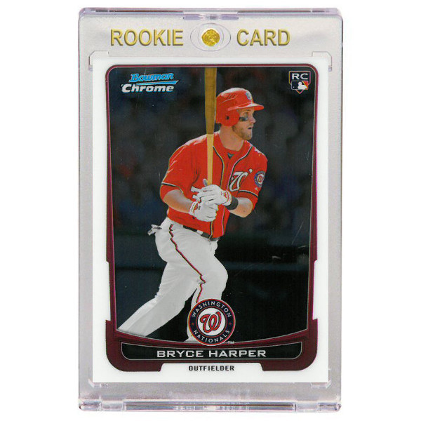 Bryce Harper Washington Nationals 2012 Bowman Chrome Draft # 10 Rookie Card