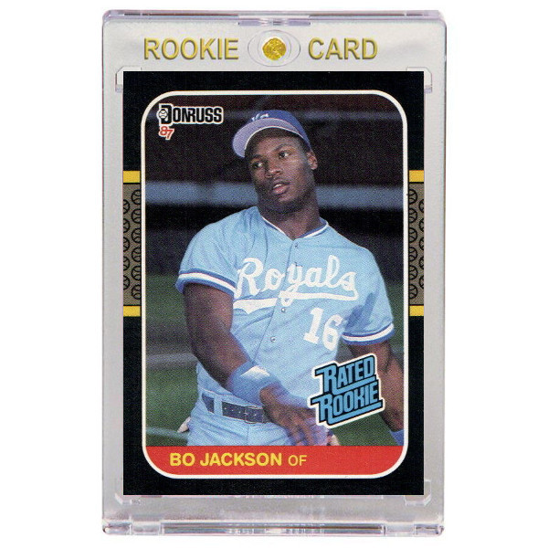 Bo Jackson Kansas City Royals 1987 Donruss # 35 Rookie Card