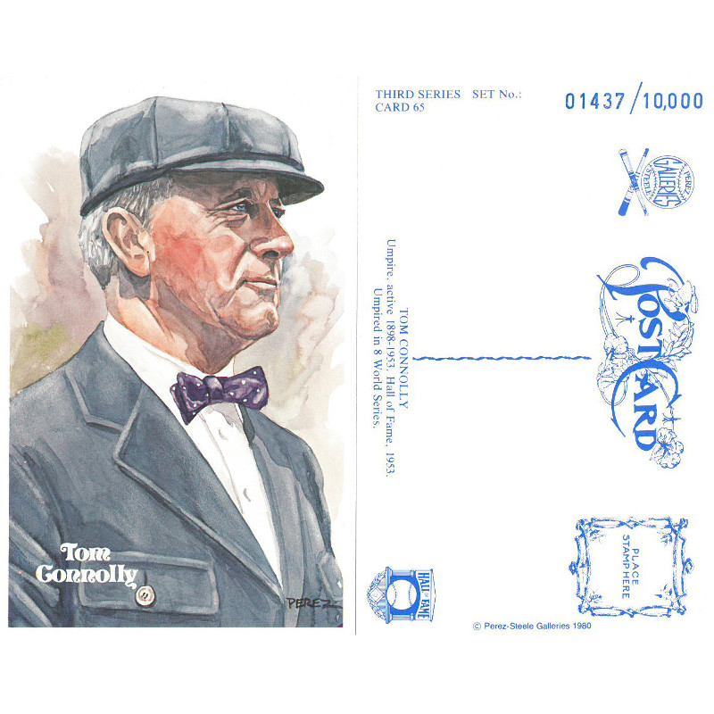 Perez-Steele Tom Connolly Limited Edition Postcard