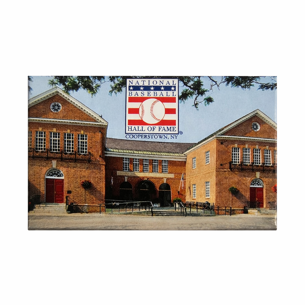 Baseball Hall of Fame Building Photo Magnet