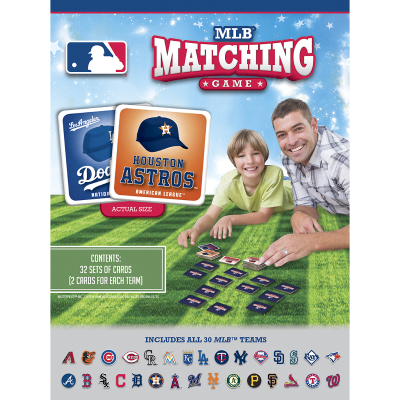 MLB Matching Board Game MLB Matching Board Game