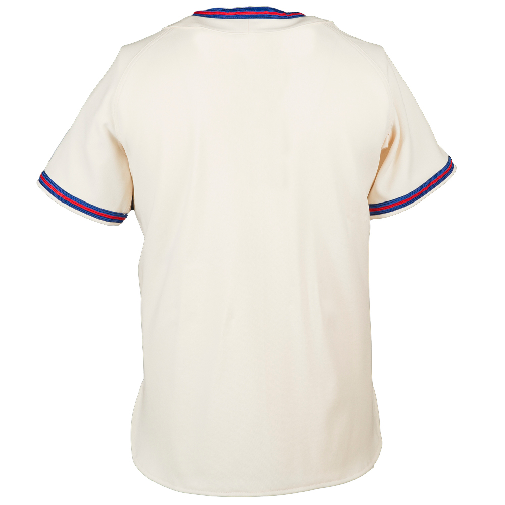 Men's Ebbets Field Flannels Baseball Hall of Fame Cream Jersey