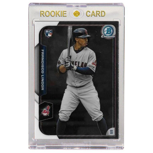 Francisco Lindor Cleveland Indians 2015 Bowman Chrome # 89 Rookie Card