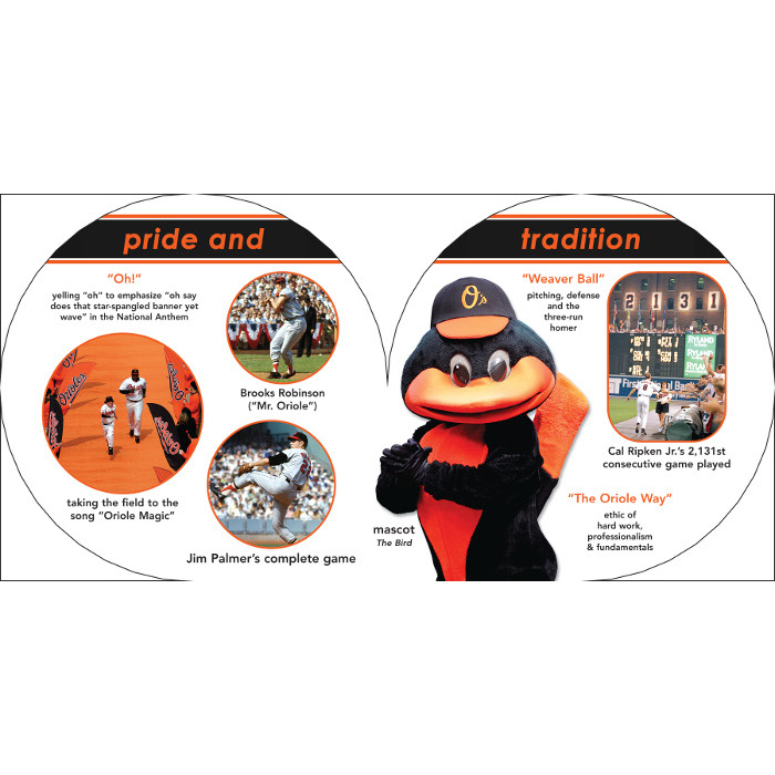Baltimore Orioles 101 Baby Board Book