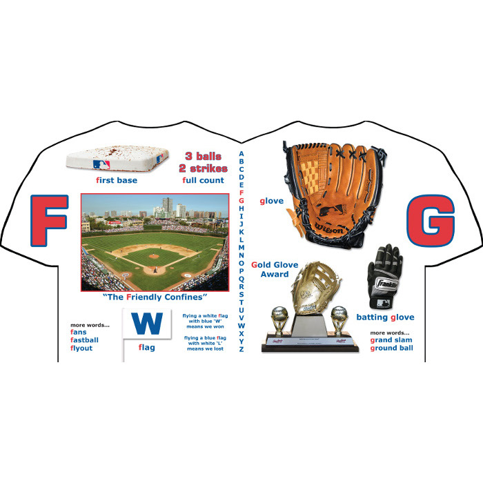 Chicago Cubs ABC Baby Board Book