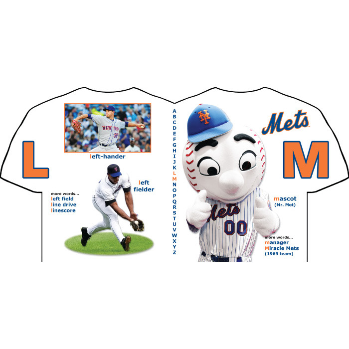 New York Mets ABC Baby Board Book New York Mets ABC Baby Board Book