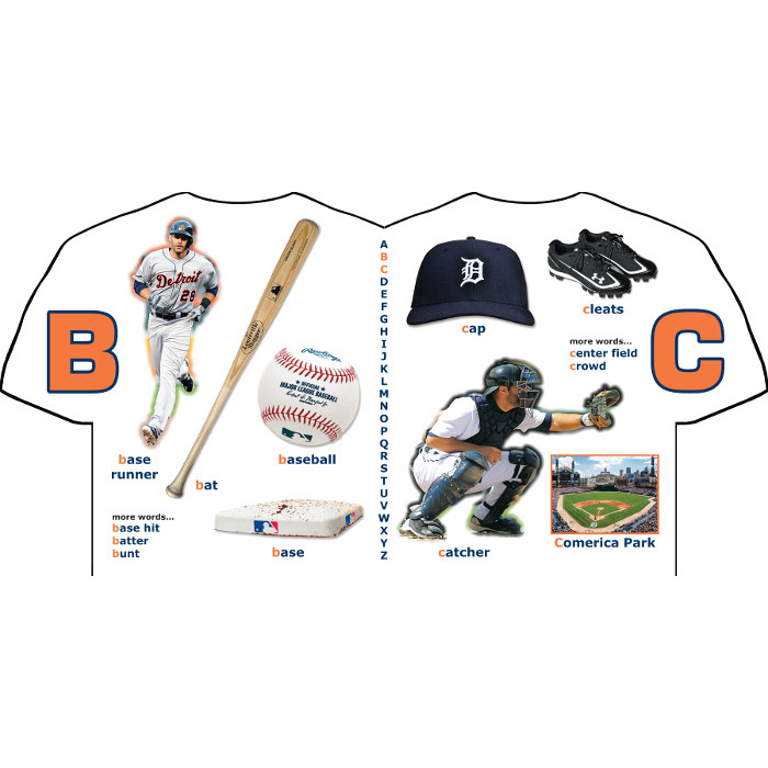 Detroit Tigers ABC Baby Board Book