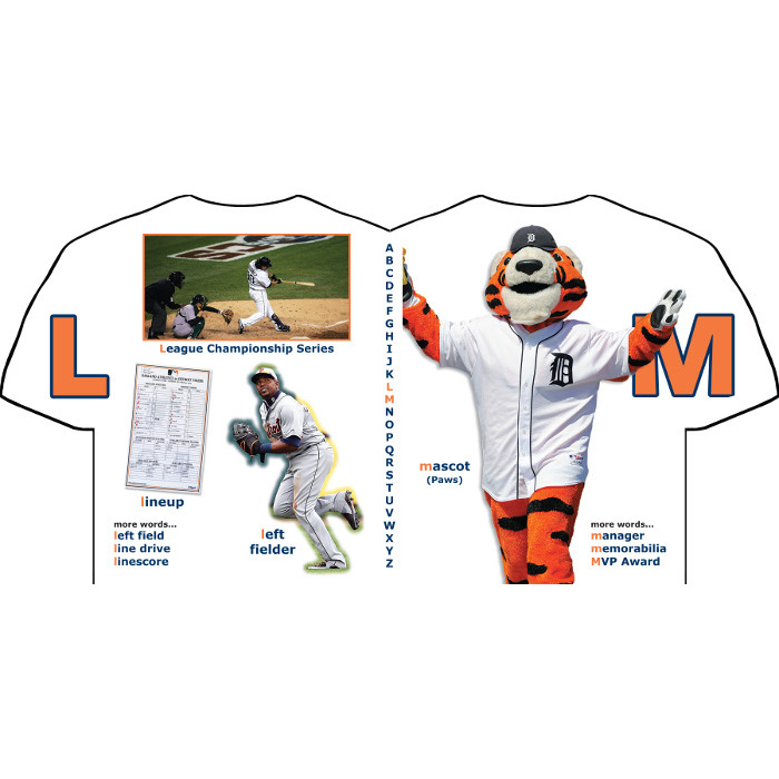 Detroit Tigers ABC Baby Board Book