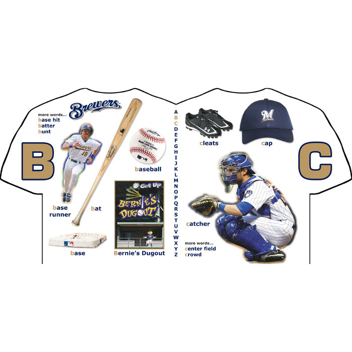 Milwaukee Brewers ABC Baby Board Book