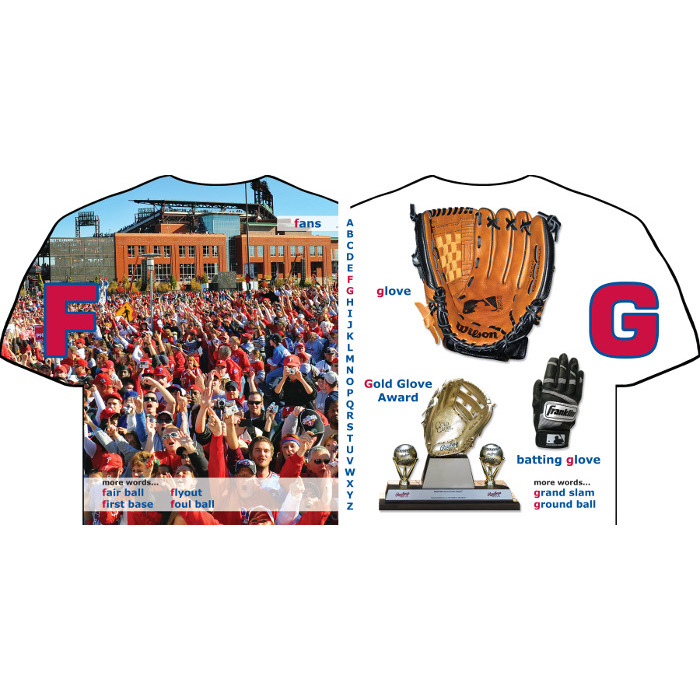 Philadelphia Phillies ABC Baby Board Book